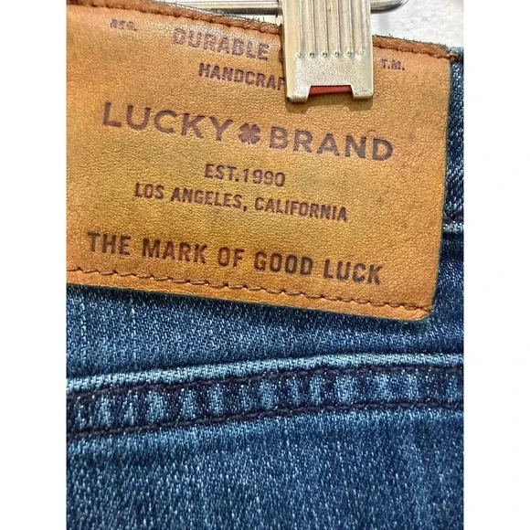 Men's Lucky Brand 221 Original Straight Medium Wash Jeans Size 34 - Picture 6 of 13